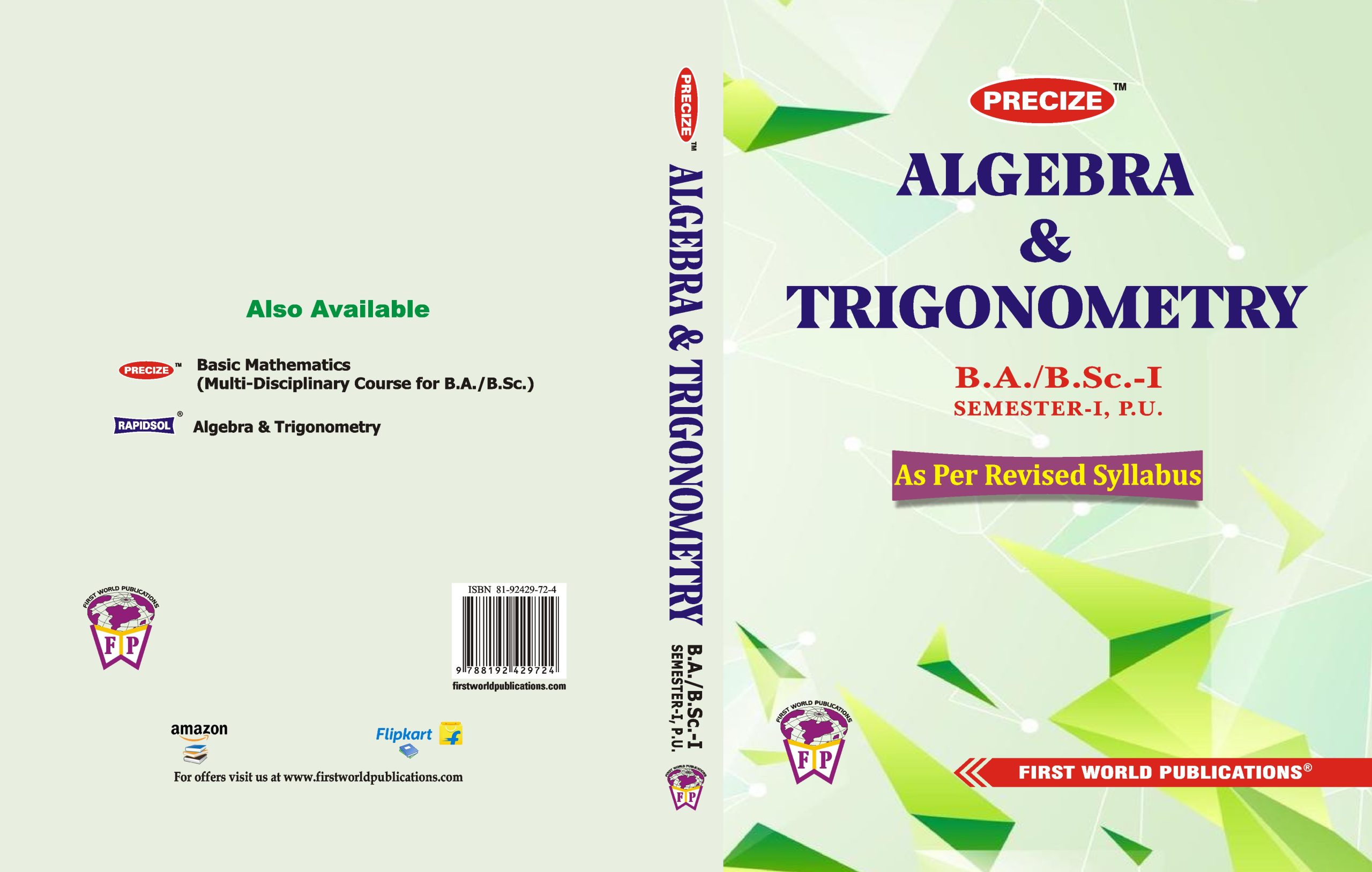 Pre Algebra & Trigonometry PU